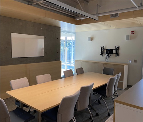 Conference room at Malibu High School New Building 